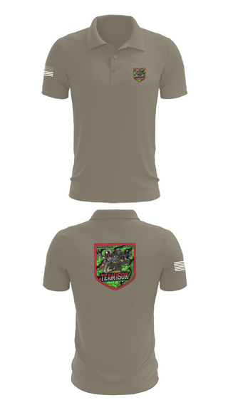 Short Sleeve Performance Polo, 1SOK, Army, Teamtime, Team time, sublimation, custom sports apparel, team uniforms, spirit wear, spiritwear, sports uniforms, custom shirts, team store, custom team store, fundraiser sports, apparel fundraiser