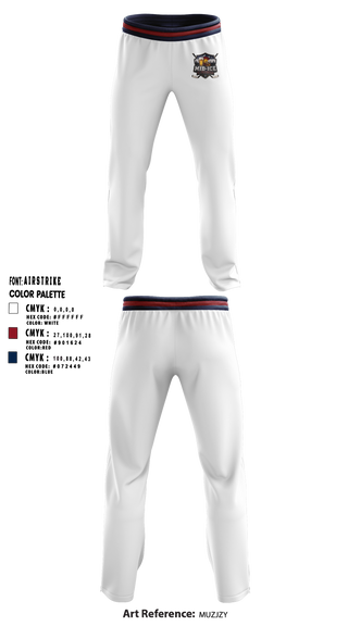 Sweatpants, Mid-Ice Crisis, Ice Hockey, Teamtime, Team time, sublimation, custom sports apparel, team uniforms, spirit wear, spiritwear, sports uniforms, custom shirts, team store, custom team store, fundraiser sports, apparel fundraiser
