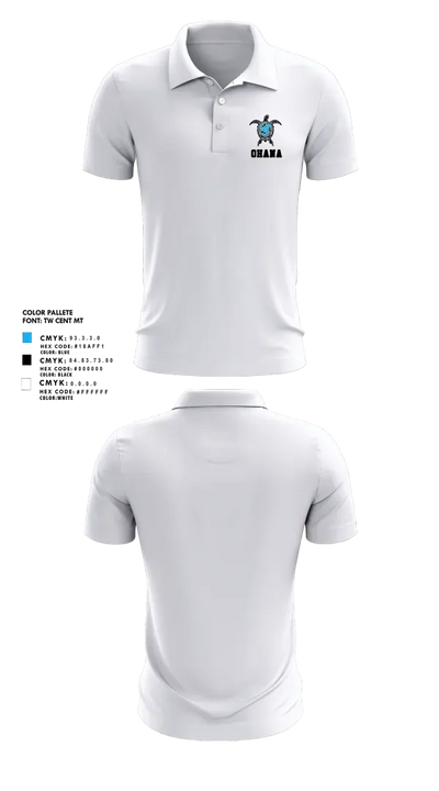 Ohana Volleyball 88809846 Short Sleeve Performance Polo - 2