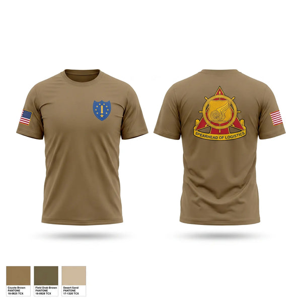 Old School Cotton Feel Shirt, 744th FSC, National Guard, Teamtime, Team time, sublimation, custom sports apparel, team uniforms, spirit wear, spiritwear, sports uniforms, custom shirts, team store, custom team store, fundraiser sports, apparel fundraiser