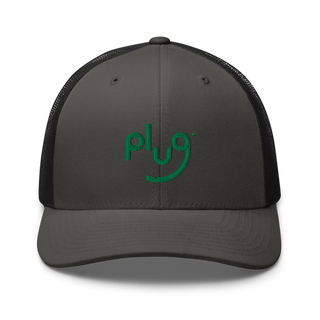 Plug Green Hydrogen 22679521 Retro Trucker Hat | Yupoong 6606