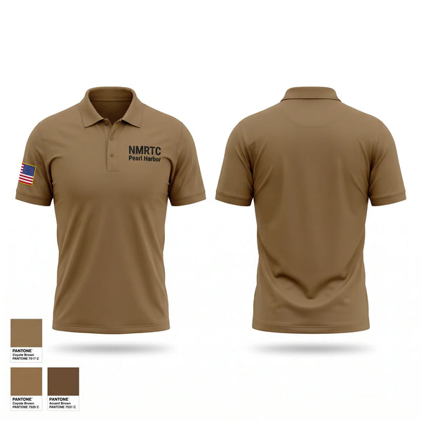 Short Sleeve Performance Polo, NMRTC Pearl Harbor, Navy, Teamtime, Team time, sublimation, custom sports apparel, team uniforms, spirit wear, spiritwear, sports uniforms, custom shirts, team store, custom team store, fundraiser sports, apparel fundraiser