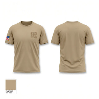 Old School Cotton Feel Shirt, 653 RSG, Army, Teamtime, Team time, sublimation, custom sports apparel, team uniforms, spirit wear, spiritwear, sports uniforms, custom shirts, team store, custom team store, fundraiser sports, apparel fundraiser