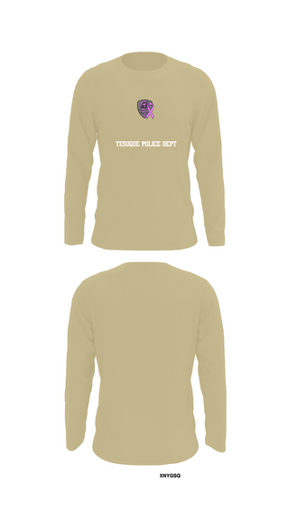 Long Sleeve Performance Shirt, Tesuque Police Dept, , Teamtime, Team time, sublimation, custom sports apparel, team uniforms, spirit wear, spiritwear, sports uniforms, custom shirts, team store, custom team store, fundraiser sports, apparel fundraiser
