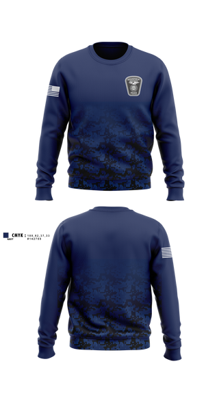 Crew Neck Sweatshirt, Broadview Heights Police, Police, Teamtime, Team time, sublimation, custom sports apparel, team uniforms, spirit wear, spiritwear, sports uniforms, custom shirts, team store, custom team store, fundraiser sports, apparel fundraiser
