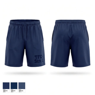 Athletic Shorts With Pockets, TFD Stn 1, Fire Department, Teamtime, Team time, sublimation, custom sports apparel, team uniforms, spirit wear, spiritwear, sports uniforms, custom shirts, team store, custom team store, fundraiser sports, apparel fundraiser