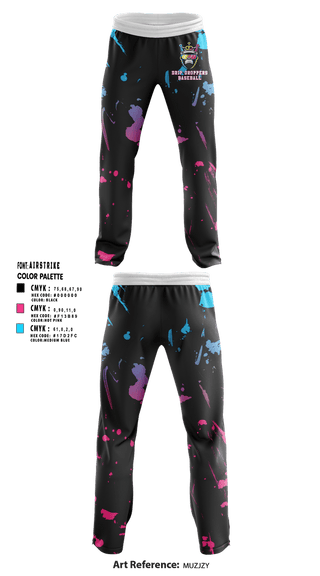 Sweatpants, Drip Droppers, Baseball, Teamtime, Team time, sublimation, custom sports apparel, team uniforms, spirit wear, spiritwear, sports uniforms, custom shirts, team store, custom team store, fundraiser sports, apparel fundraiser