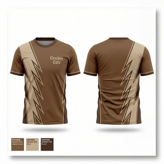 Old School Cotton Feel Shirt, Cowboy Cafe, Spirit Store, Teamtime, Team time, sublimation, custom sports apparel, team uniforms, spirit wear, spiritwear, sports uniforms, custom shirts, team store, custom team store, fundraiser sports, apparel fundraiser