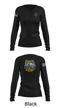 Bristol Tennessee Police Department K9 Unit 84290407 Women's Long Sleeve V-neck Shirt - 23