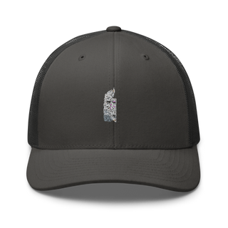 Burgundy Blazers Retro Trucker Hat | Yupoong 6606