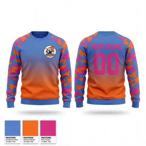 Crew Neck Sweatshirt, 2Smooth Baseball, Baseball, Teamtime, Team time, sublimation, custom sports apparel, team uniforms, spirit wear, spiritwear, sports uniforms, custom shirts, team store, custom team store, fundraiser sports, apparel fundraiser