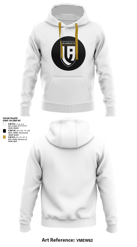 Hoodie, Los Angeles Soccer Club, Women's Soccer, Teamtime, Team time, sublimation, custom sports apparel, team uniforms, spirit wear, spiritwear, sports uniforms, custom shirts, team store, custom team store, fundraiser sports, apparel fundraiser