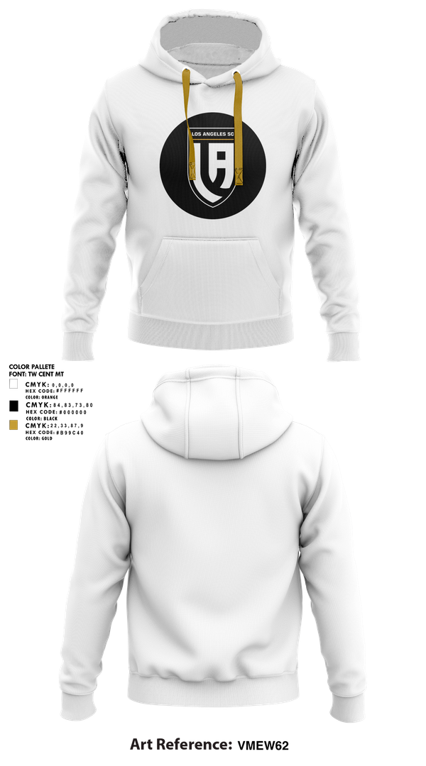 Hoodie, Los Angeles Soccer Club, Women's Soccer, Teamtime, Team time, sublimation, custom sports apparel, team uniforms, spirit wear, spiritwear, sports uniforms, custom shirts, team store, custom team store, fundraiser sports, apparel fundraiser