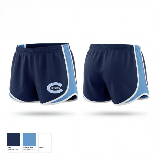 Womens Shorts, Clarksburg High School, , Teamtime, Team time, sublimation, custom sports apparel, team uniforms, spirit wear, spiritwear, sports uniforms, custom shirts, team store, custom team store, fundraiser sports, apparel fundraiser
