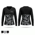 Donna North Women's Long Sleeve V-neck Shirt - 1
