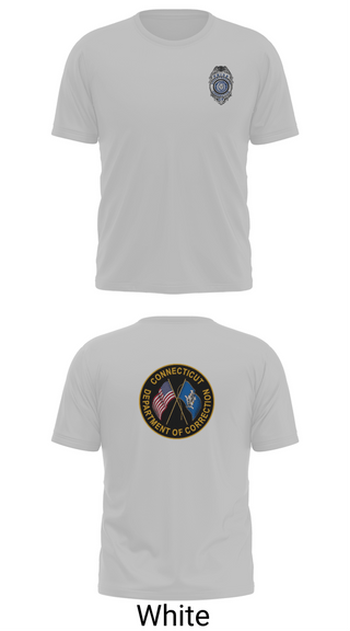 Short Sleeve Performance Shirt, Connecticut Department of Corrections, Police, Teamtime, Team time, sublimation, custom sports apparel, team uniforms, spirit wear, spiritwear, sports uniforms, custom shirts, team store, custom team store, fundraiser sports, apparel fundraiser