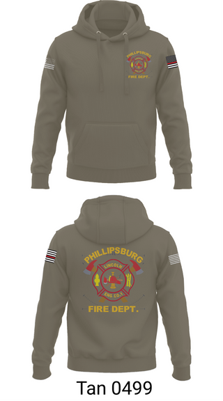 Hoodie, PHILLIPSBURG FIRE DEPARTMENT, , Teamtime, Team time, sublimation, custom sports apparel, team uniforms, spirit wear, spiritwear, sports uniforms, custom shirts, team store, custom team store, fundraiser sports, apparel fundraiser