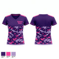 Galaxy Girls 77808438 Women's Short Sleeve V-neck Shirt - 1