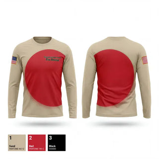 Long Sleeve Performance Shirt, Greensburg/Green County Fire & Rescue, Fire Department, Teamtime, Team time, sublimation, custom sports apparel, team uniforms, spirit wear, spiritwear, sports uniforms, custom shirts, team store, custom team store, fundraiser sports, apparel fundraiser