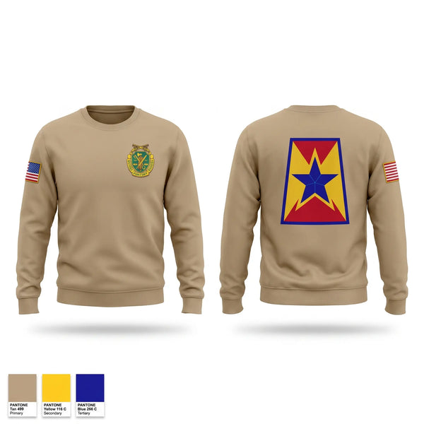 Crew Neck Sweatshirt, 35th Military Police Company, National Guard, Teamtime, Team time, sublimation, custom sports apparel, team uniforms, spirit wear, spiritwear, sports uniforms, custom shirts, team store, custom team store, fundraiser sports, apparel fundraiser