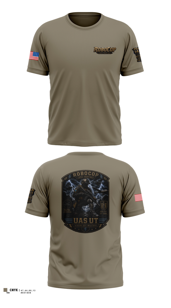 Old School Cotton Feel Shirt, Robocop UAS UT, Baseball, Teamtime, Team time, sublimation, custom sports apparel, team uniforms, spirit wear, spiritwear, sports uniforms, custom shirts, team store, custom team store, fundraiser sports, apparel fundraiser