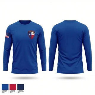 Long Sleeve Performance Shirt, Copper Canyon Police Department, Police, Teamtime, Team time, sublimation, custom sports apparel, team uniforms, spirit wear, spiritwear, sports uniforms, custom shirts, team store, custom team store, fundraiser sports, apparel fundraiser