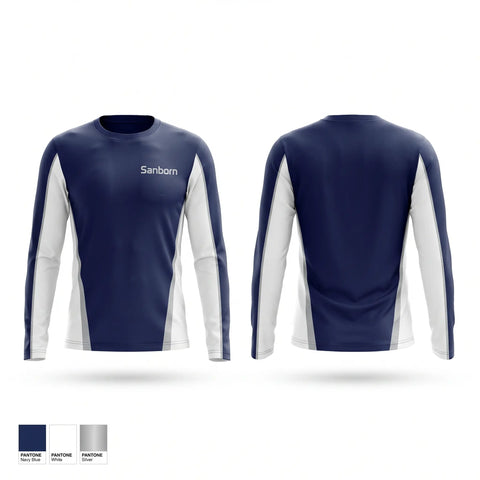 Long Sleeve Performance Shirt, Sanborn, Cheer, Teamtime, Team time, sublimation, custom sports apparel, team uniforms, spirit wear, spiritwear, sports uniforms, custom shirts, team store, custom team store, fundraiser sports, apparel fundraiser