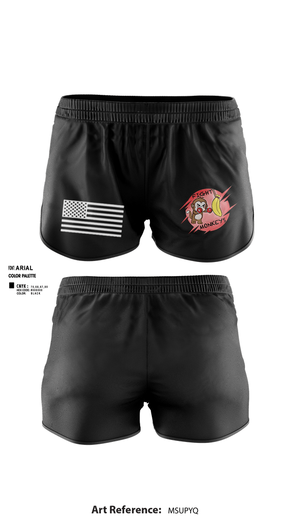 Ranger Panties, Fight Monkeys, , Teamtime, Team time, sublimation, custom sports apparel, team uniforms, spirit wear, spiritwear, sports uniforms, custom shirts, team store, custom team store, fundraiser sports, apparel fundraiser