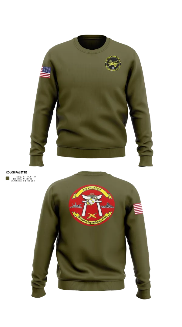 Crew Neck Sweatshirt, 5th anglico, , Teamtime, Team time, sublimation, custom sports apparel, team uniforms, spirit wear, spiritwear, sports uniforms, custom shirts, team store, custom team store, fundraiser sports, apparel fundraiser