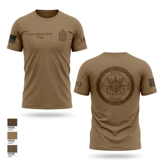 Short Sleeve Performance Shirt, Corry Station Chiefs, Navy, Teamtime, Team time, sublimation, custom sports apparel, team uniforms, spirit wear, spiritwear, sports uniforms, custom shirts, team store, custom team store, fundraiser sports, apparel fundraiser