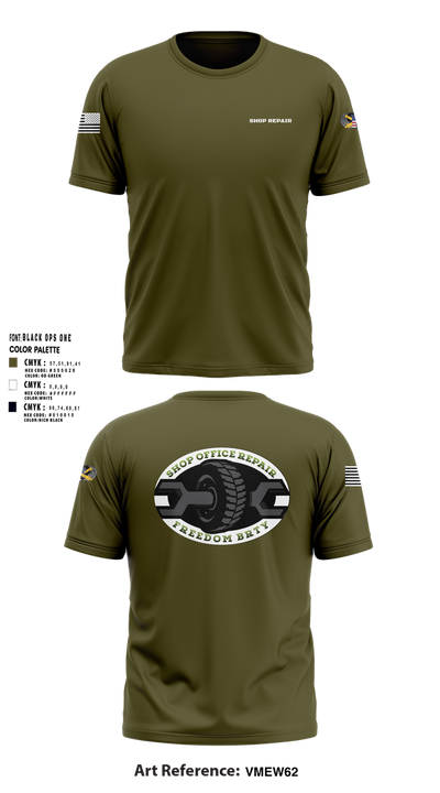 1-320TH FA 20392282 Short Sleeve Performance Shirt - 122