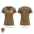 1-184 A co infantry 74426981 Women's Short Sleeve V-neck Shirt - 1