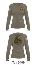 4th Assault Amphibian Battalion, Company B 82284637 Women's Long Sleeve V-neck Shirt - 77