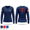 Pulse Search and Rescue Women's Long Sleeve V-neck Shirt - 1