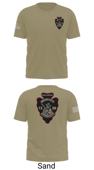 Short Sleeve Performance Shirt, B CO 1-114TH AVN S&S, Army, Teamtime, Team time, sublimation, custom sports apparel, team uniforms, spirit wear, spiritwear, sports uniforms, custom shirts, team store, custom team store, fundraiser sports, apparel fundraiser
