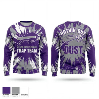 Crew Neck Sweatshirt, Meade High School Trap TeamMeade High School Trap Team, Spirit Store, Teamtime, Team time, sublimation, custom sports apparel, team uniforms, spirit wear, spiritwear, sports uniforms, custom shirts, team store, custom team store, fundraiser sports, apparel fundraiser