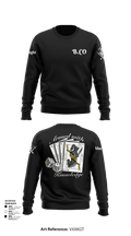 Bravo Company 532ND Military Battalion 93825849 Crew Neck Sweatshirt - 101