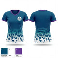 Soundview Little League 7139132 Women's Short Sleeve V-neck Shirt - 1
