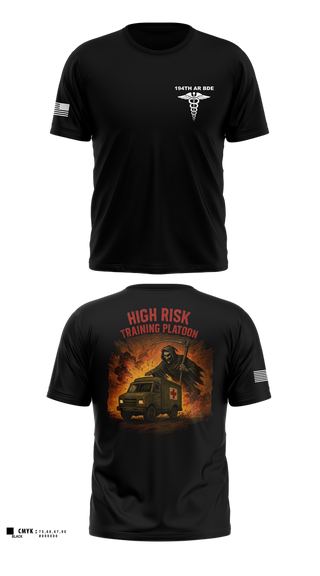 Short Sleeve Performance Shirt, 194th AR BDE HRT Medics, Army, Teamtime, Team time, sublimation, custom sports apparel, team uniforms, spirit wear, spiritwear, sports uniforms, custom shirts, team store, custom team store, fundraiser sports, apparel fundraiser