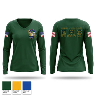 Old School Cotton Feel Shirt, New London Hospital Ambulance Service, EMS/EMT, Teamtime, Team time, sublimation, custom sports apparel, team uniforms, spirit wear, spiritwear, sports uniforms, custom shirts, team store, custom team store, fundraiser sports, apparel fundraiser