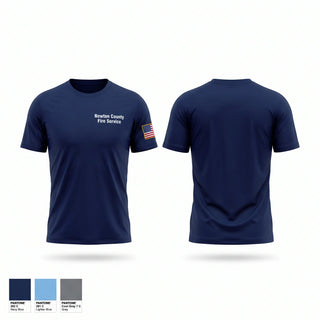 Short Sleeve Performance Shirt, Newton County Fire Service, Fire Department, Teamtime, Team time, sublimation, custom sports apparel, team uniforms, spirit wear, spiritwear, sports uniforms, custom shirts, team store, custom team store, fundraiser sports, apparel fundraiser