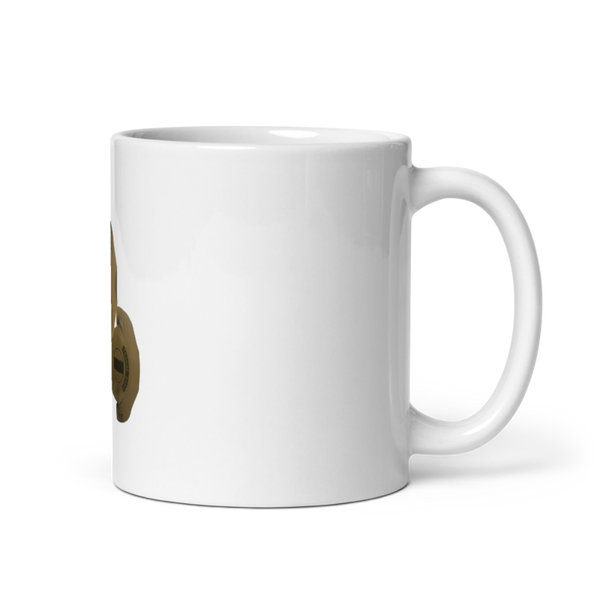 TRADOC Band 1016827 White Glossy Mug - Small