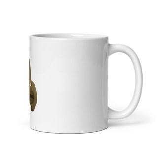 TRADOC Band 1016827 White Glossy Mug - Large