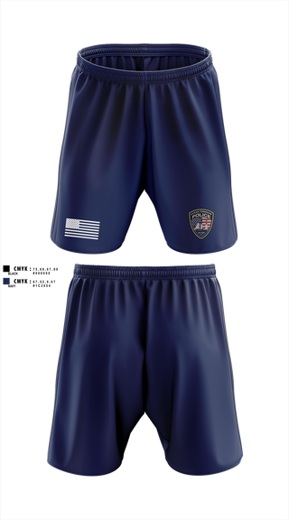 Athletic Shorts With Pockets, Ocean Township Police, Police, Teamtime, Team time, sublimation, custom sports apparel, team uniforms, spirit wear, spiritwear, sports uniforms, custom shirts, team store, custom team store, fundraiser sports, apparel fundraiser