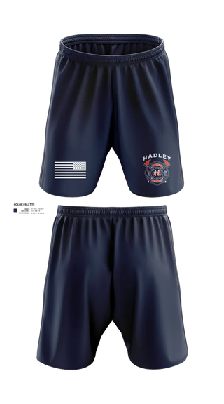 Athletic Shorts With Pockets, Hadley Local 5486, Fire Department, Teamtime, Team time, sublimation, custom sports apparel, team uniforms, spirit wear, spiritwear, sports uniforms, custom shirts, team store, custom team store, fundraiser sports, apparel fundraiser
