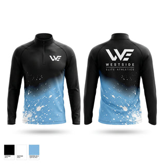 Quarter Zip Jacket, Westside Elite Athletics, Spirit Store, Teamtime, Team time, sublimation, custom sports apparel, team uniforms, spirit wear, spiritwear, sports uniforms, custom shirts, team store, custom team store, fundraiser sports, apparel fundraiser
