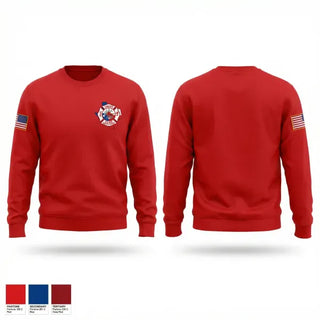 Crew Neck Sweatshirt, Linden fire department, Fire Department, Teamtime, Team time, sublimation, custom sports apparel, team uniforms, spirit wear, spiritwear, sports uniforms, custom shirts, team store, custom team store, fundraiser sports, apparel fundraiser