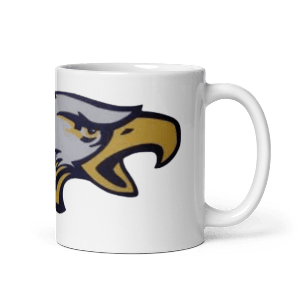 Naylor Lady Eagles Softball 28610012 White Glossy Mug - Large