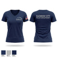 Rainbow City Police Department Women's Short Sleeve V-neck Shirt - 1