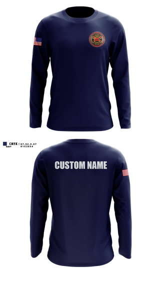 Long Sleeve Performance Shirt, Klawock VFD, Fire Department, Teamtime, Team time, sublimation, custom sports apparel, team uniforms, spirit wear, spiritwear, sports uniforms, custom shirts, team store, custom team store, fundraiser sports, apparel fundraiser